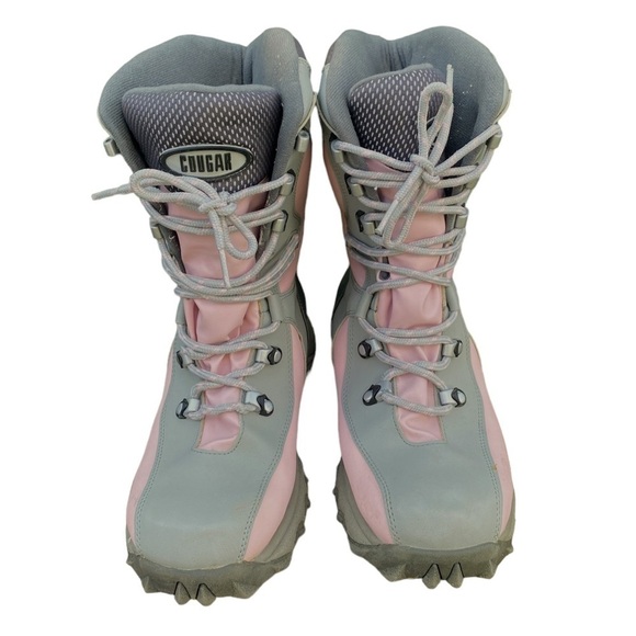 Cougar Snicker G Winter  Boots Women 9 PinklGray - Picture 1 of 12